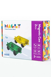 Magnetic Cars Manyetik Araç Oyun Seti - Manyetik Yapı Blokları Araba Eklentisi